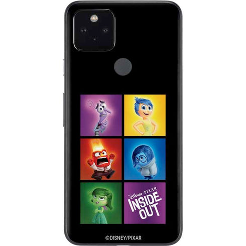 Disney Inside Out Character Portraits Google Pixel 4a 5G Skin